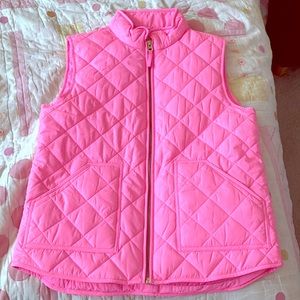 Girls j.crew puffer vest